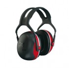 Cuffia protettiva Peltor X3A - SNR 33 dB - nero/rosso - 3M