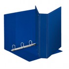 Raccoglitore personalizzabile Display - 4 anelli a D 50 mm - dorso 7,1 cm - 22x30 cm - blu - Esselte