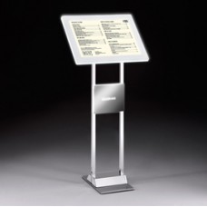 Leggio da pavimento Menu Board LEDMAG - cornice A4 retroilluminata a LED - altezza 110 cm - Tecnostyl Leggio da pavimento Menu Board LEDMAG - cornice A4 retroilluminata a LED - altezza 110 cm - Tecnostyl