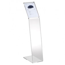 Leggio da terra - acrilico - A4 - altezza 108 cm - Tecnostyl Leggio da terra - acrilico - A4 - altezza 108 cm - Tecnostyl