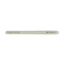 Penna a sfera gel con cappuccio Uni Ball Signo - punta 0,7mm - bianco - Uni Mitsubishi