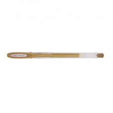 Penna a sfera gel con cappuccio Uni Ball Signo  - punta 0,8mm  - oro - Uni Mitsubishi