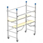 Trabattello Dinamico - 168 x 75 x 180 cm - alluminio - Marchetti