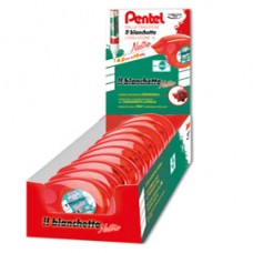 Correttore a nastro Il Bianchetto - 4,2 x 10 mt - Pentel - expo 24 pezzi Correttore a nastro Il Bianchetto - 4,2 x 10 mt - Pentel - expo 24 pezzi