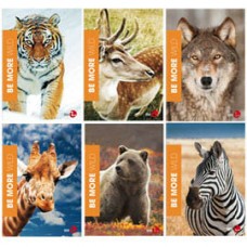 Maxiquaderno Be More Wild - A4 - 36+2 fogli - 100gr - 5mm c/margine - BM Maxiquaderno Be More Wild - A4 - 36+2 fogli - 100gr - 5mm c/margine - BM
