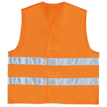 Gilet alta visibilità GILP2 - poliestere - taglia XXL - arancio fluo - Deltaplus
