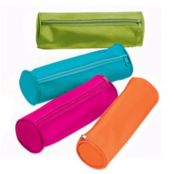 Astuccio Tombolino con cerniera - 22x8xØ8cm - colori assortiti - Pagna