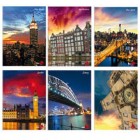 Maxiquaderno Città fantasia - A4 - 4mm c/margine - 40+2 fogli - 80gr - BM