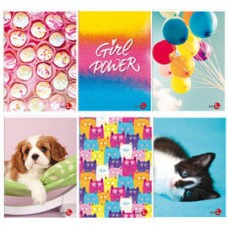 Maxiquaderno Bambina fantasia - A4 - rigo di 3a - 40+2 fogli - 80gr - BM