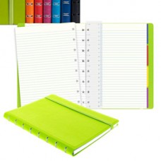 Notebook Pocket - copertina similpelle - blu - a righe - 14,4 x 10,5cm - 56 pagine - Filofax