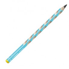 Matita in grafite Easygraph - gradazione HB - fusto azzurro - per mancini - Stabilo - conf. 6 pezzi