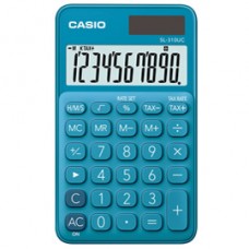 Calcolatrice tascabile SL-310UC - 10 cifre - blu - Casio