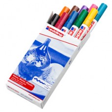 Marcatore permanente a vernice 750 - punta tonda - da 2 a 4 mm - Edding - astuccio 10 pezzi Marcatore permanente a vernice 750 - punta tonda - da 2 a 4 mm - Edding - astuccio 10 pezzi