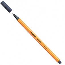 Fineliner Point 88 - tratto 0,4 mm - grigio payne 98 - Stabilo Fineliner Point 88 - tratto 0,4 mm - grigio payne 98 - Stabilo