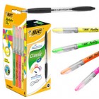 Penne a sfera a scatto Atlantis - punta 1,0mm  - nero  - Bic - conf. 30 + 6 pezzi