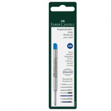 Refill XB - punta 0,7mm fusto blu - per penna Polyball - Faber Castell Refill XB - punta 0,7mm fusto blu - per penna Polyball - Faber Castell