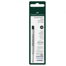 Refill XB - punta 0,7mm - fusto nero - per penna Polyball - Faber Castell Refill XB - punta 0,7mm - fusto nero - per penna Polyball - Faber Castell
