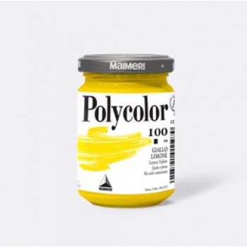 Colore vinilico Polycolor - 140 ml - giallo limone - Maimeri