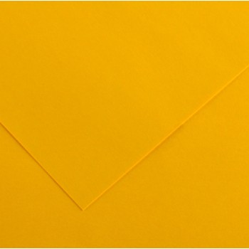 Foglio Colorline - 70x100 cm - 220 gr - giallo oro - Canson