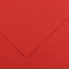 Foglio Colorline - 70x100 cm - 220 gr - rosso - Canson
