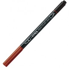 Pennarello Aqua Brush Duo - punte 2/4 mm - rosso indiano - Lyra Pennarello Aqua Brush Duo - punte 2/4 mm - rosso indiano - Lyra