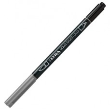 Pennarello Aqua Brush Duo - punte 2/4 mm - grigio chiaro freddo - Lyra Pennarello Aqua Brush Duo - punte 2/4 mm - grigio chiaro freddo - Lyra