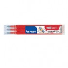 Refill sfera frixionball clicker - punta 1,0mm - rosso - Pilot - conf. 3 pezzi