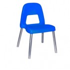 Sedia per bambini Piuma - H 31 cm - blu - CWR