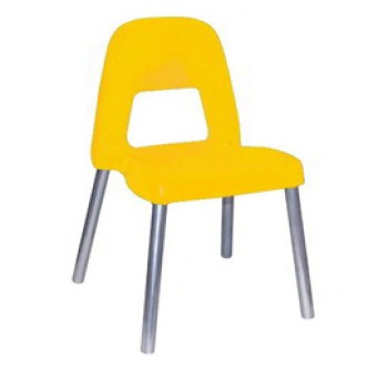 Sedia per bambini Piuma - H 35 cm - giallo - CWR