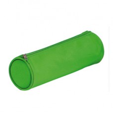 Astuccio Tombolino Basic con cerniera - 22x8Ø8cm - verde - Pagna