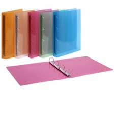 Raccoglitore Lumina - 4 anelli tondi 30 mm - 22 x 30 cm - PP - blu - Favorit