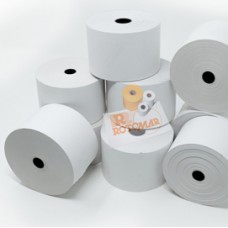 Rotolo per distributori self service - carta termica BPA free - 57 mm x 100 mt - diametro esterno 90 mm - 55 gr - anima 12 mm - Rotomar