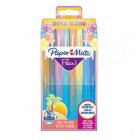 Pennarello Flair Nylon - colori assortiti Tropical - Papermate - conf. 16 pezzi