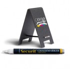 Lavagnette segnaposto - 8,5 x 5 cm - Securit - set 5 pezzi