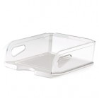 Vaschetta portacorrispondenza - Maxi - 34,5x27,8x11 cm - cristallo - Arda