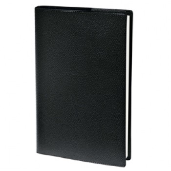 Agenda settimanale Trinote 2027 - copertina Impala - 18 x 24 cm - nero - Quo Vadis