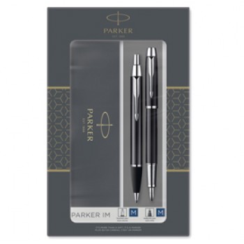 Gift Set Sfera M + Stilografica M IM nero CT - Parker Gift Set Sfera M + Stilografica M IM nero CT - Parker