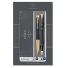 Gift Set Sfera M + Stilografica M Urban muted nero GT - Parker Gift Set Sfera M + Stilografica M Urban muted nero GT - Parker