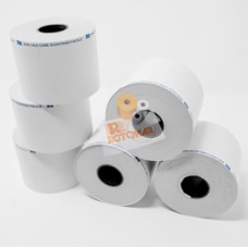 Rotolo bilancia - carta termica adesiva BPA free FSC - 57 mm x 38 mt - diametro esterno 82 mm - 55 gr - anima 25 mm - Rotomar