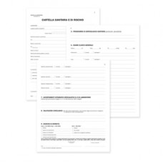 Registro cartella sanitaria di rischio - 34 pagine - 31 x 24,5 cm - DU131910000 - Data Ufficio