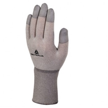 Guanti antistatica Themis VV792 ESD - taglia 08 - ruggine/grigio - Deltaplus