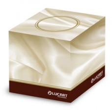 Veline multiuso Cube - 3 veli - 21 x 20 cm - Lucart - conf. 60 pezzi