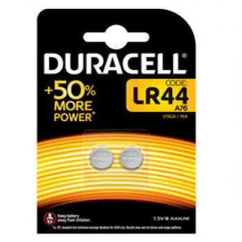 Micropila LR44 - 1,5V - a pastiglia - alcalina - A76 - Energizer - blister 2 pezzi