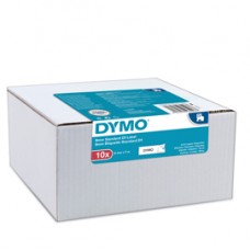 Nastro D1 409130 - 9 mm x 7 mt - PL - nero/bianco - Dymo - value pack 10 pezzi