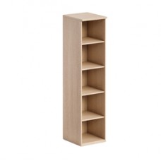 Mobile Agorà - alto a giorno - 45 x 46 x 181,8 cm - rovere