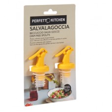 Tappi olio/aceto salvagoccia - Perfetto - set 2 pezzi Tappi olio/aceto salvagoccia - Perfetto - set 2 pezzi