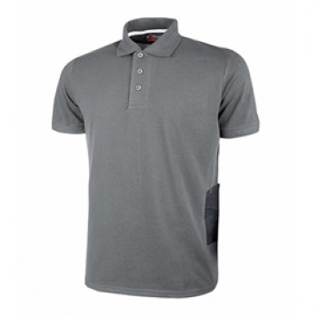 Polo a maniche corte Gap - taglia XL - grigio scuro - U-Power - conf. 3 pezzi