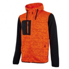 Felpa da lavoro Rainbow - taglia XL - arancione fluo - U-Power Felpa da lavoro Rainbow - taglia XL - arancione fluo - U-Power