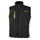 Gilet da lavoro Saturn - nero/giallo - taglia XXL - U-Power