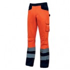 Pantalone invernale alta visibilitA' Beacon - arancio  fluo - taglia M - U-Power